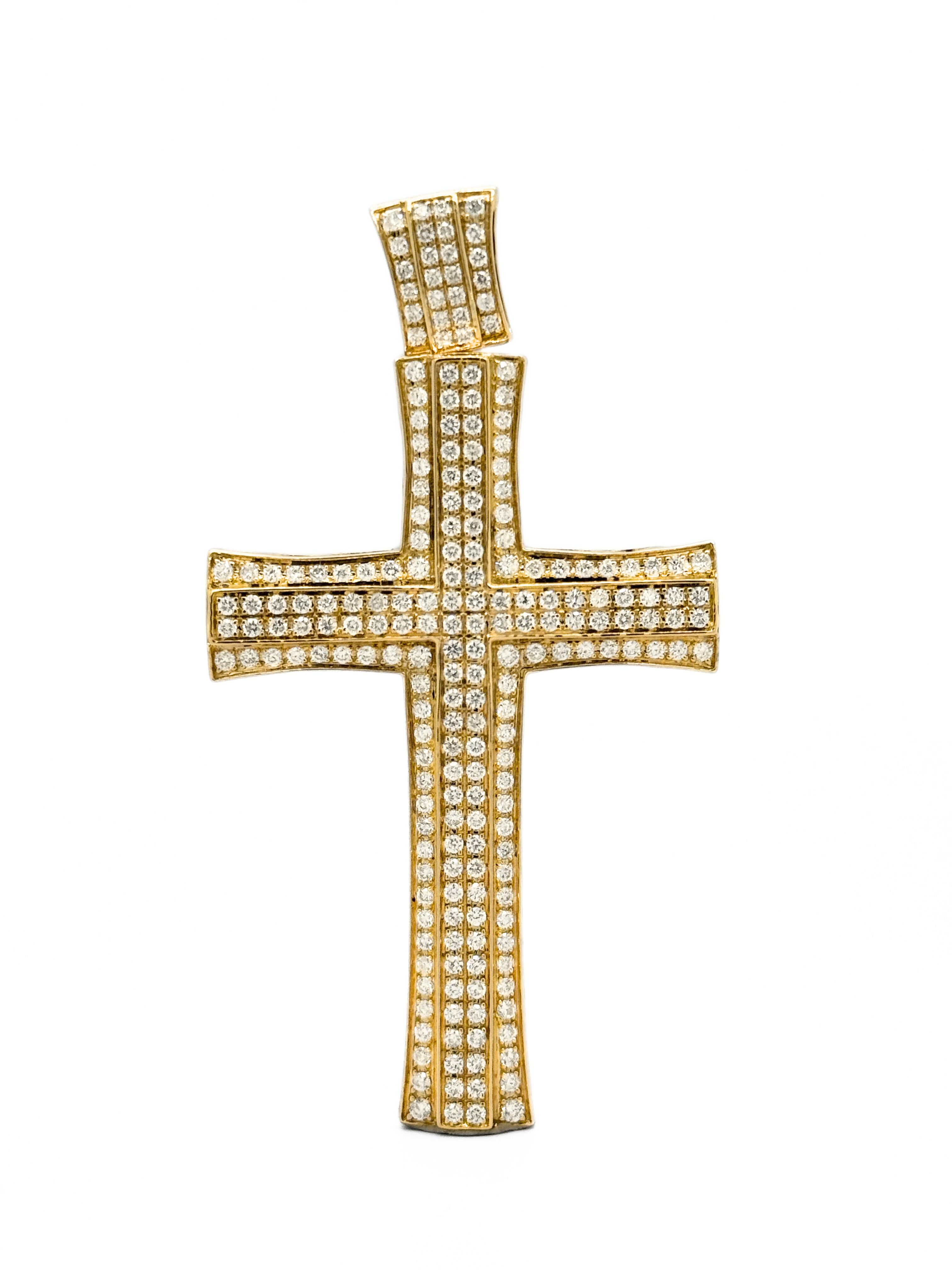 DIAMOND CROSS PENDANT-400526